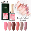 Peach Naked - 6 Colors Gel Polish Set