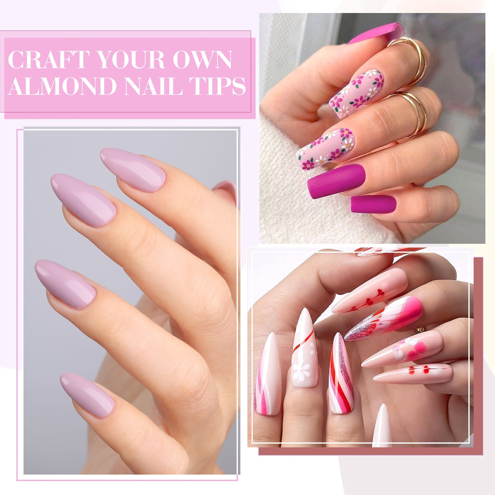 Pink Champagne Dreams Kit - 9ml Nail Gel 6 Colors Set-2302 – CANNI