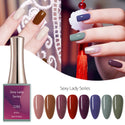 Popular in Winter  - 8 Colors Gel Polish Set
