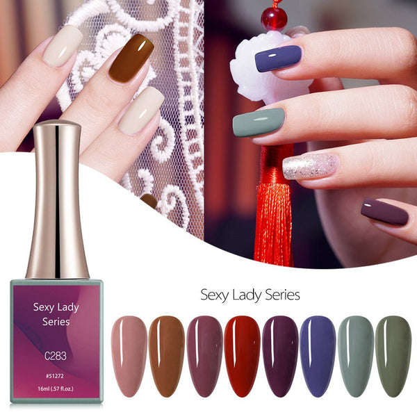 Popular in Winter  - 8 Colors Gel Polish Set
