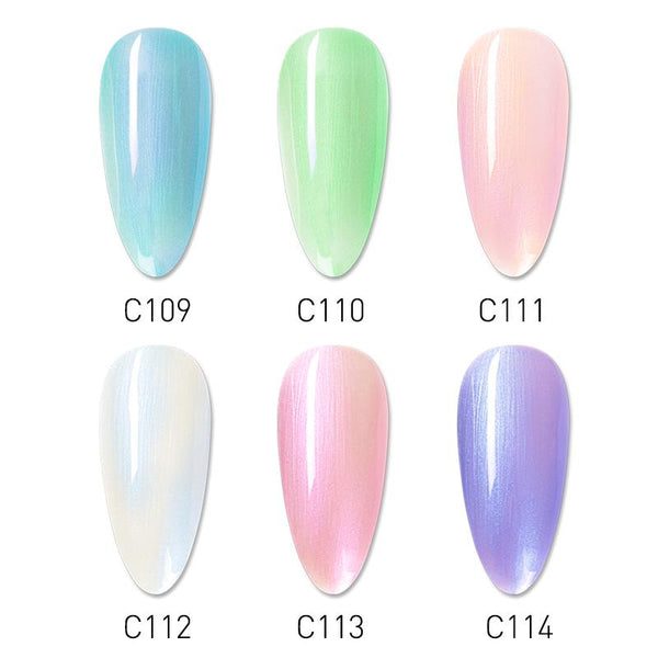 Shell Series - 6 Colors Gel Polish Set