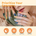 Tangerine Tango Kit - 9ml Hema Free Nail Gel 6 Colors Set-2312