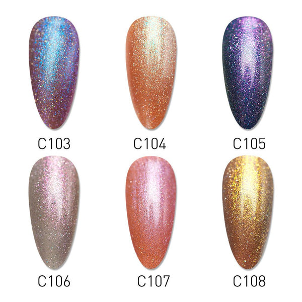 The Phontom - 6 Colors Gel Polish Set