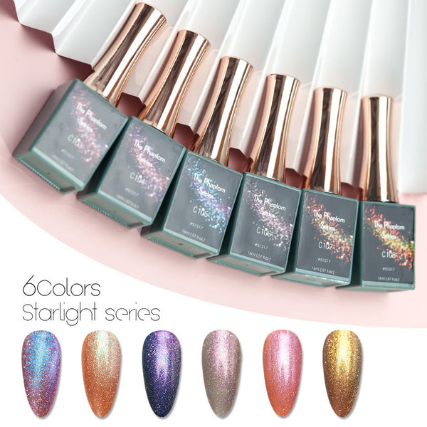 The Phontom - 6 Colors Gel Polish Set