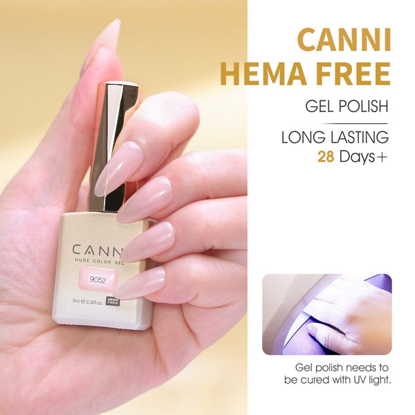 Translucid Glamour Kit - 9ml Hema Free Nail Gel 6 Colors Set-2306