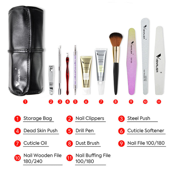 Venalisa Nail Tool Set 10 PCS