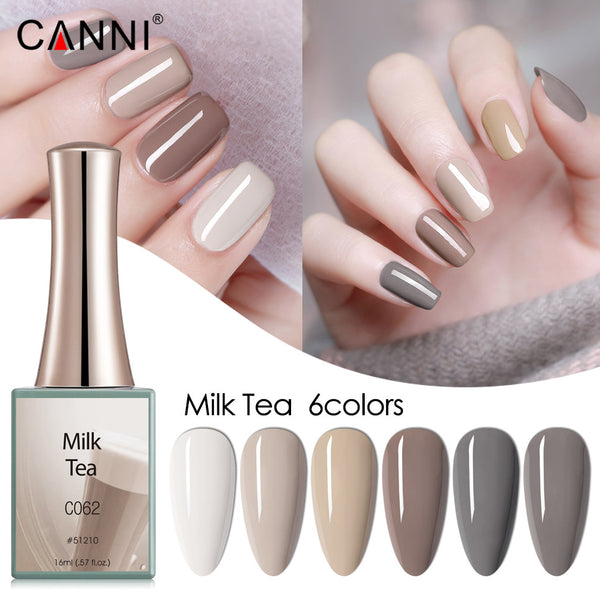 Milk Tea - 6 Colors Gel Polish Set