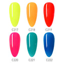 Crystal Luminous - 6 Colors Gel Polish Set