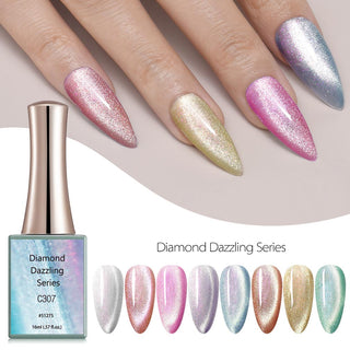 Diamond Dazzling - 8 Colors Gel Polish Set