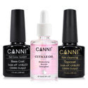 7.3ML Base and Top Coat with Cuticle Oil Set