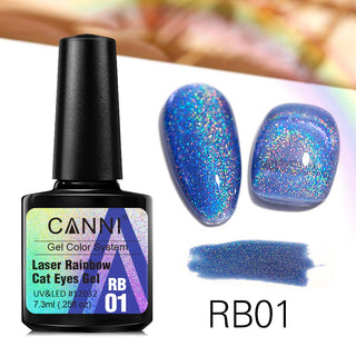 Buy rb01 Laser Rainbow Cat Eyes Gel